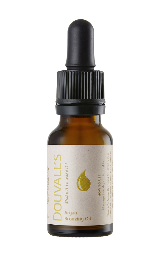 Organic Argan Bronzing Oil 15ml | Natural Moisturising Bronzer for a Healthy Glow