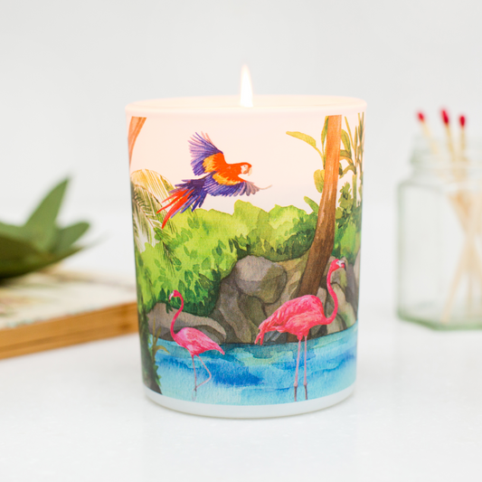 Save The Planet Scented Soy Wax Candle: Revitalising Freshwater - Premium Hand-Poured Eco-Friendly Candle